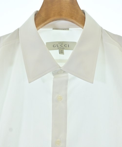 GUCCI（グッチ）カジュアルシャツ 白 サイズ:42(XXL位) メンズ/2200715285053