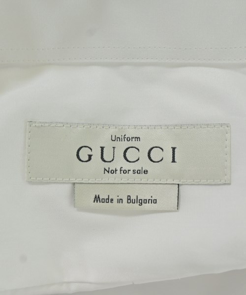 GUCCI（グッチ）カジュアルシャツ 白 サイズ:41(XL位) メンズ/2200715285077