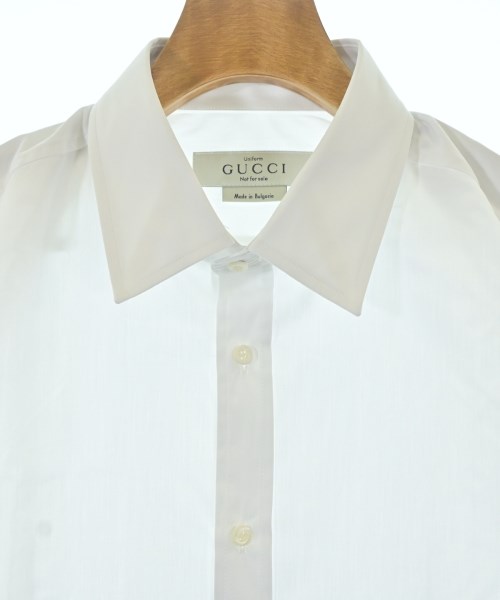 GUCCI（グッチ）カジュアルシャツ 白 サイズ:41(XL位) メンズ/2200715285084