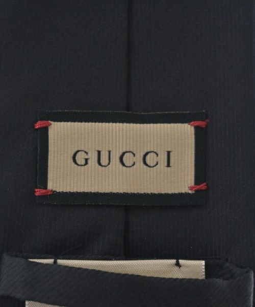 GUCCI（グッチ）ネクタイ 黒 サイズ:- メンズ/2200715285114