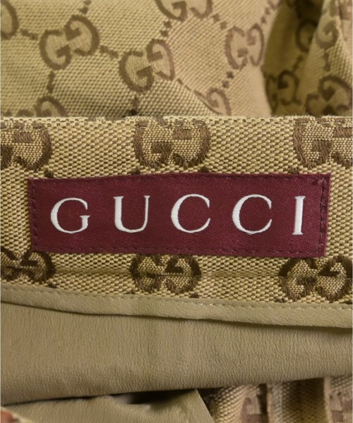 GUCCI（グッチ）スラックス ベージュ サイズ:38(S位) レディース/2200715237014