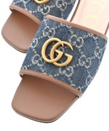 GUCCI（グッチ）サンダル 紺 サイズ:EU38(24.5cm位) レディース/2200715237137