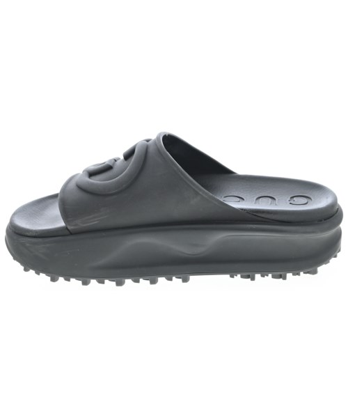 GUCCI（グッチ）サンダル 黒 サイズ:EU39(25.5cm位) レディース/2200715536100