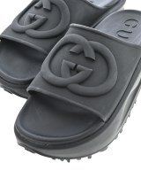 GUCCI（グッチ）サンダル 黒 サイズ:EU39(25.5cm位) レディース/2200715536100