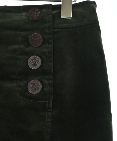 GUCCI（グッチ）ひざ丈スカート 緑 サイズ:40(M位) レディース/2200715559086