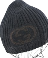 GUCCI（グッチ）ニットキャップ・ビーニー 黒 サイズ:- メンズ/2200715563038