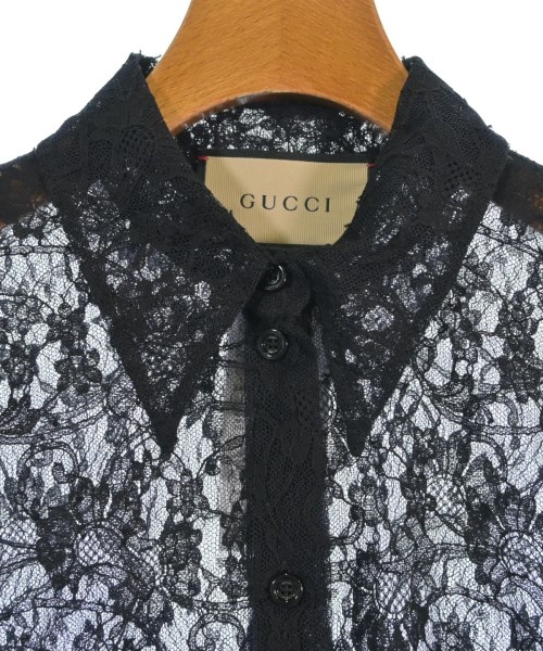 GUCCI（グッチ）ブラウス 黒 サイズ:38(S位) レディース/2200715353080