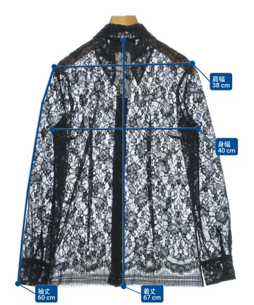GUCCI（グッチ）ブラウス 黒 サイズ:38(S位) レディース/2200715353080