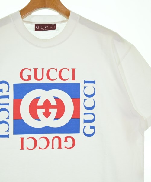 GUCCI（グッチ）Tシャツ・カットソー 白 サイズ:S メンズ/2200715951026