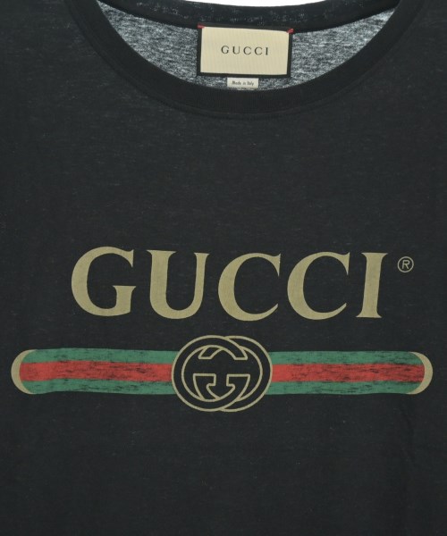 GUCCI（グッチ）Tシャツ・カットソー 黒 サイズ:S メンズ/2200715981030