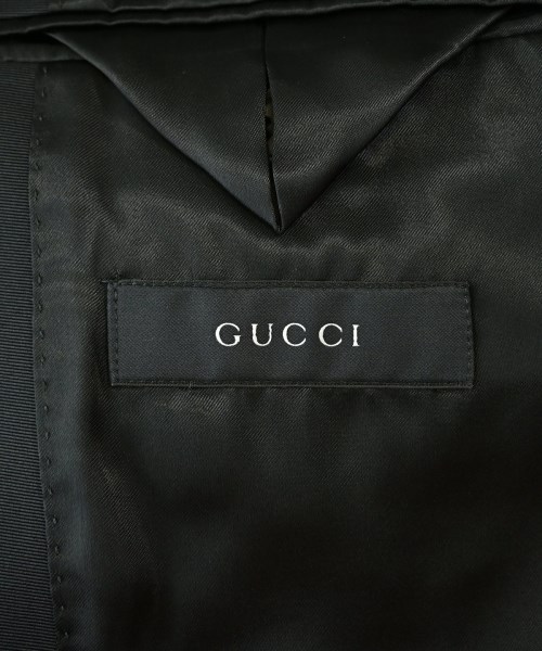 GUCCI（グッチ）テーラードジャケット 黒 サイズ:46(M位) メンズ/2200716107033