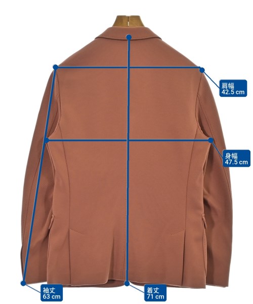 GUCCI（グッチ）テーラードジャケット オレンジ サイズ:48(L位) メンズ/2200716107057