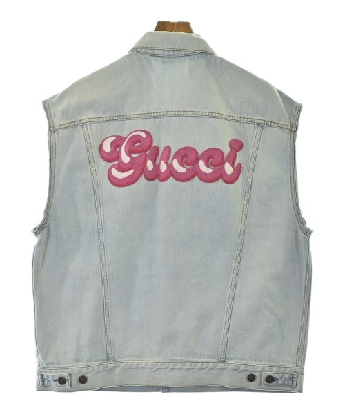 GUCCI（グッチ）デニムジャケット 青 サイズ:46(M位) メンズ/2200716151036