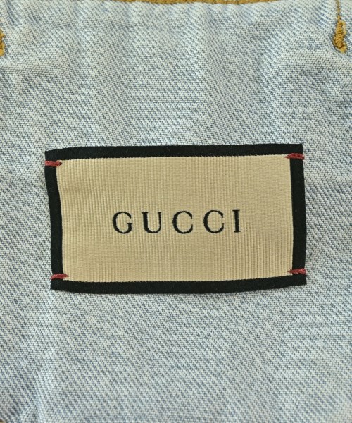 GUCCI（グッチ）デニムジャケット 青 サイズ:46(M位) メンズ/2200716151036
