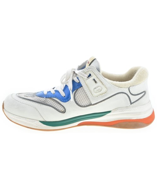 GUCCI（グッチ）スニーカー 白 サイズ:UK9(27.5cm位) メンズ/2200714450025
