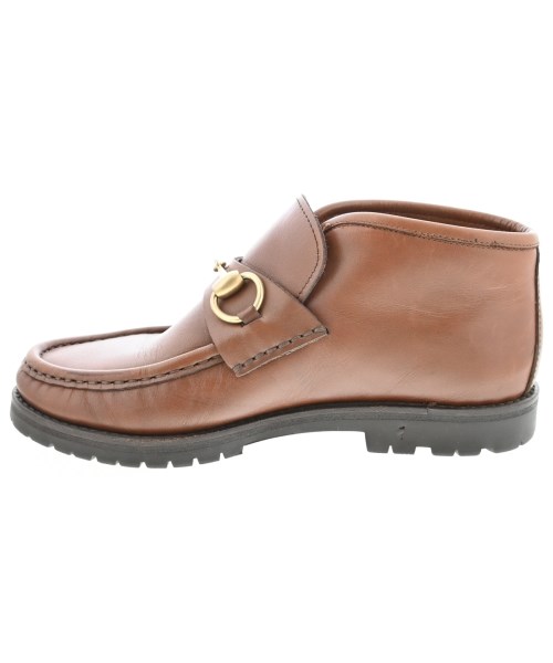 GUCCI（グッチ）ブーツ 茶 サイズ:EU35(21.5cm位) レディース/2200715496060
