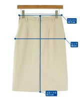 GUCCI（グッチ）ひざ丈スカート ベージュ サイズ:38(S位) レディース/2200716412052