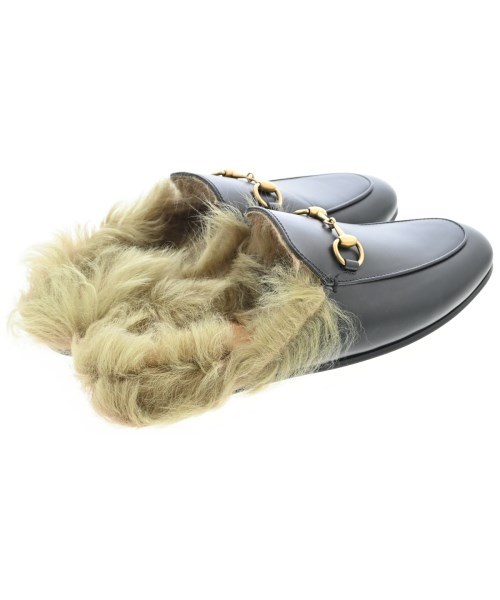 GUCCI（グッチ）サンダル 黒 サイズ:EU35(21.5cm位) レディース/2200716420088