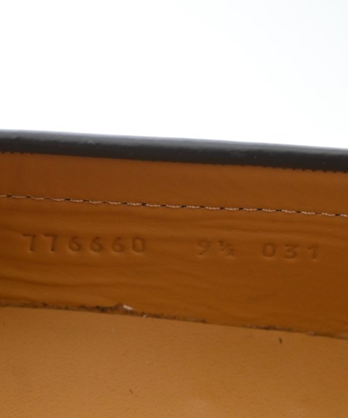 GUCCI（グッチ）ビジネス・ドレスシューズ 茶 サイズ:UK9 1/2(28cm位) メンズ/2200716929079