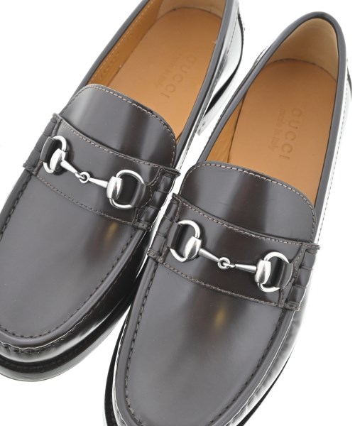 GUCCI（グッチ）ビジネス・ドレスシューズ 茶 サイズ:UK9 1/2(28cm位) メンズ/2200716929079