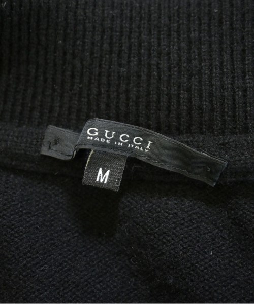 GUCCI（グッチ）カーディガン 黒 サイズ:M メンズ/2200716981039