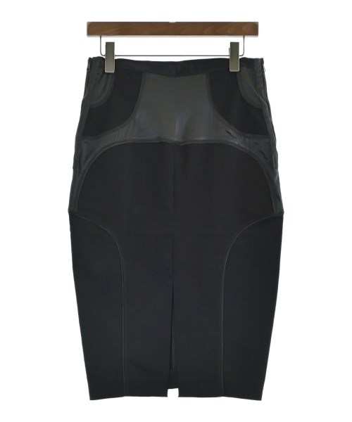 GUCCI（グッチ）ひざ丈スカート 黒 サイズ:44(L位) レディース/2200717022137