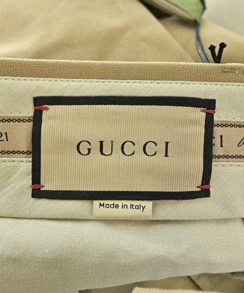 GUCCI（グッチ）スラックス ベージュ サイズ:44(S位) メンズ/2200717376018