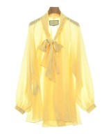GUCCI（グッチ）ブラウス 黄 サイズ:36(XS位) レディース/2200717402090