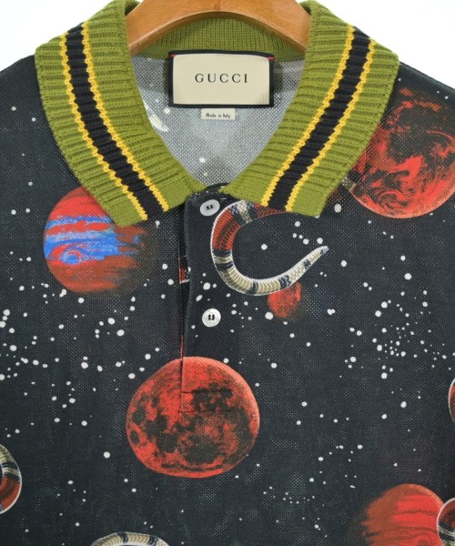 GUCCI（グッチ）ポロシャツ 紺 サイズ:M メンズ/2200717425013