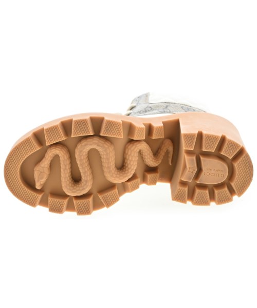 GUCCI（グッチ）ブーツ 白 サイズ:EU36 1/2(23cm位) レディース/2200717463039