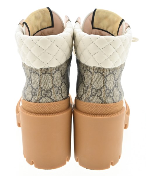 GUCCI（グッチ）ブーツ 白 サイズ:EU36 1/2(23cm位) レディース/2200717463039