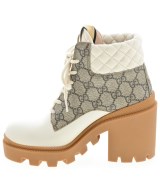 GUCCI（グッチ）ブーツ 白 サイズ:EU36 1/2(23cm位) レディース/2200717463039