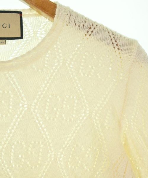 GUCCI（グッチ）ニット・セーター 白 サイズ:XS レディース/2200714225067