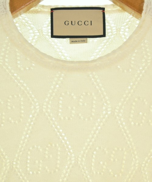 GUCCI（グッチ）ニット・セーター 白 サイズ:XS レディース/2200714225067