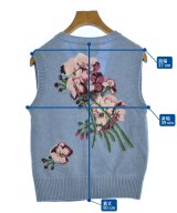 GUCCI（グッチ）ベスト/ノースリーブ 青 サイズ:S レディース/2200714225074