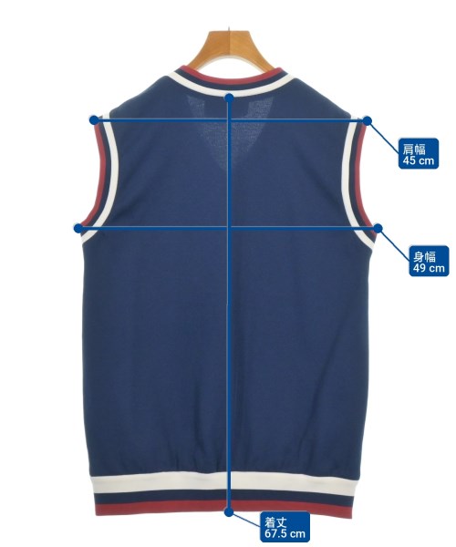 GUCCI（グッチ）Tシャツ・カットソー 紺 サイズ:S メンズ/2200714225081