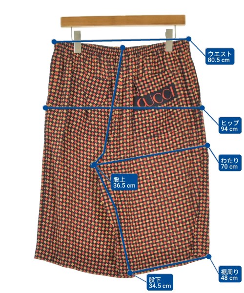 GUCCI（グッチ）ショートパンツ 黒 サイズ:50(XL位) メンズ/2200717935048
