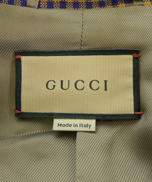 GUCCI（グッチ）テーラードジャケット ベージュ サイズ:48(L位) メンズ/2200713854015