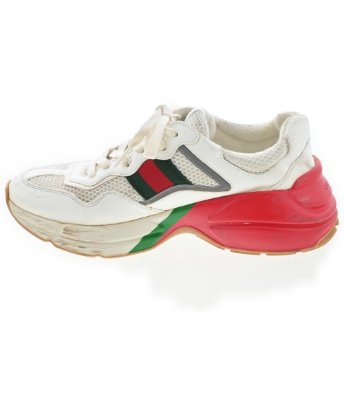 GUCCI（グッチ）スニーカー 白 サイズ:UK7(25.5cm位) メンズ/2200718210076