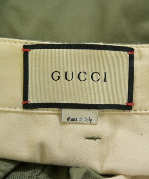 GUCCI（グッチ）チノパン カーキ サイズ:36(XS位) レディース/2200718422127