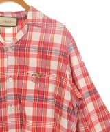 GUCCI（グッチ）カジュアルシャツ 赤 サイズ:44(XXL位) メンズ/2200718598204