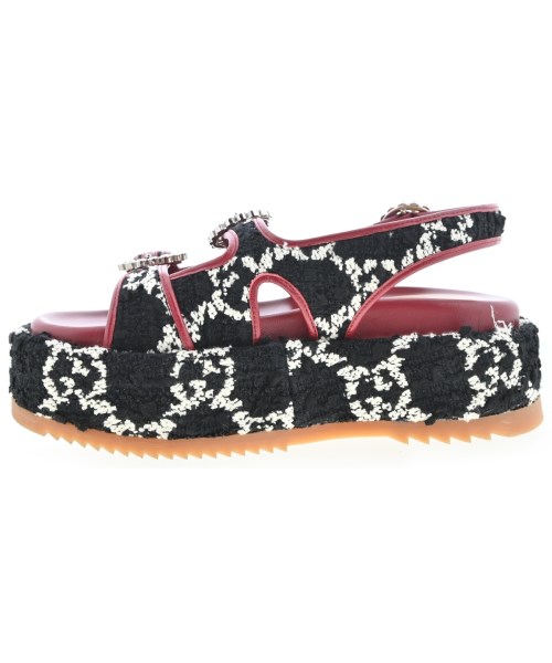 GUCCI（グッチ）サンダル 黒 サイズ:EU35(21.5cm位) レディース/2200714318134