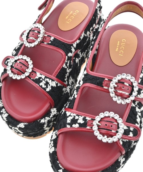 GUCCI（グッチ）サンダル 黒 サイズ:EU35(21.5cm位) レディース/2200714318134