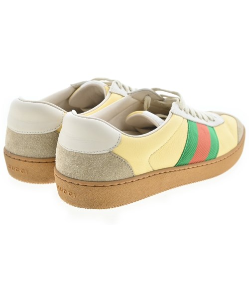 GUCCI（グッチ）スニーカー 黄 サイズ:UK6(24.5cm位) メンズ/2200719075049