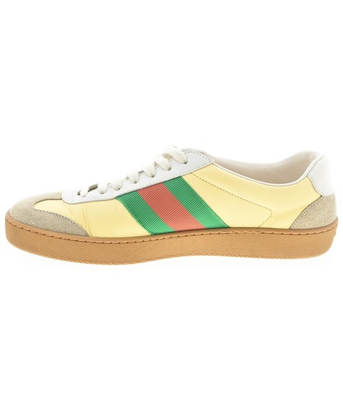 GUCCI（グッチ）スニーカー 黄 サイズ:UK6(24.5cm位) メンズ/2200719075049