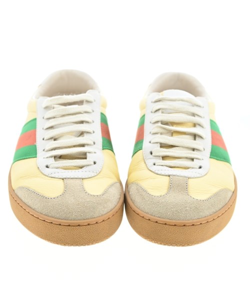 GUCCI（グッチ）スニーカー 黄 サイズ:UK6(24.5cm位) メンズ/2200719075049