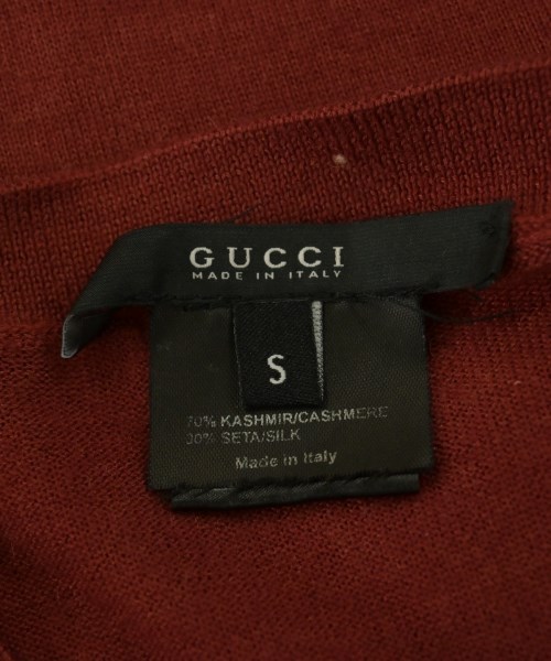 GUCCI（グッチ）ニット・セーター 赤 サイズ:S メンズ/2200716291046