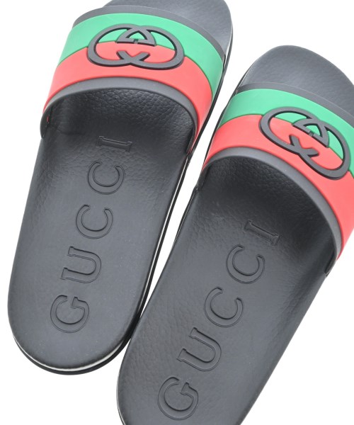 GUCCI（グッチ）サンダル 黒 サイズ:12(30.5cm位) メンズ/2200718025021