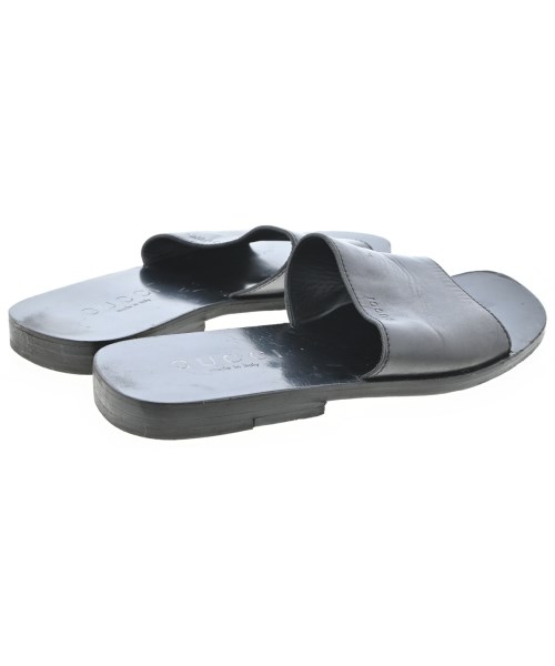 GUCCI（グッチ）サンダル 黒 サイズ:UK9(27.5cm位) メンズ/2200719662034