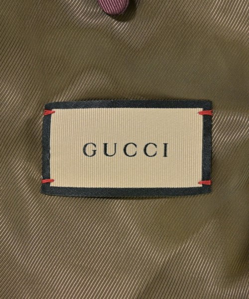 GUCCI（グッチ）カジュアルジャケット 茶 サイズ:46(M位) メンズ/2200719667053